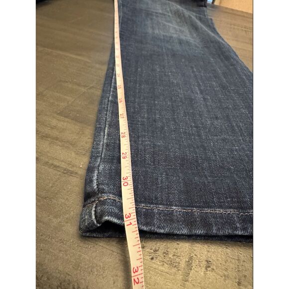 Lee Relaxed Fit Straight Leg Mid Rise Jeans - Sz 10M - Picture 10 of 13